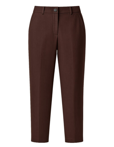 brązowe-cygaretki-talia-spodnie-cygaretki 3