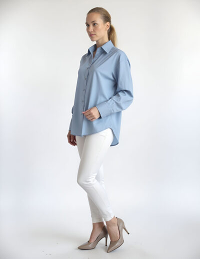 elegancka koszula blekitna koszula damska 2