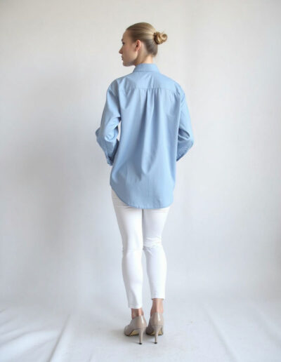 elegancka koszula blekitna koszula damska 3