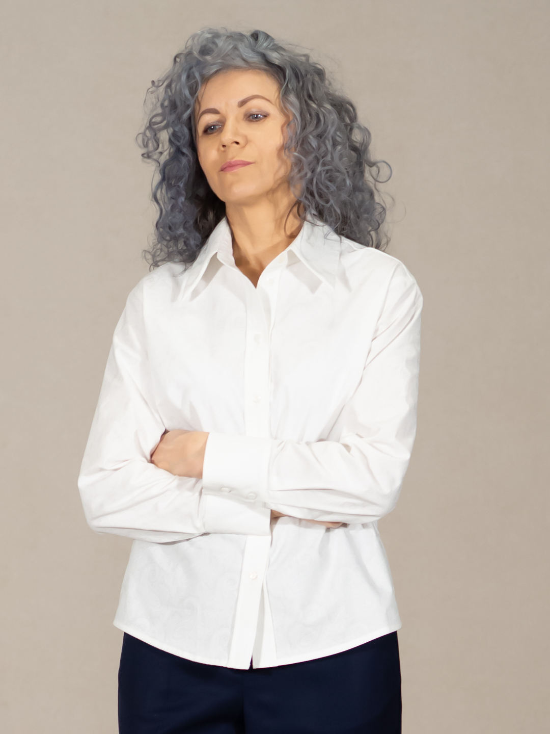 klasyczna-koszula-damska-CLARA-kolor-ecru-ze-wzorem5