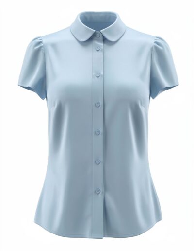 Bluzka Vienna błękitna